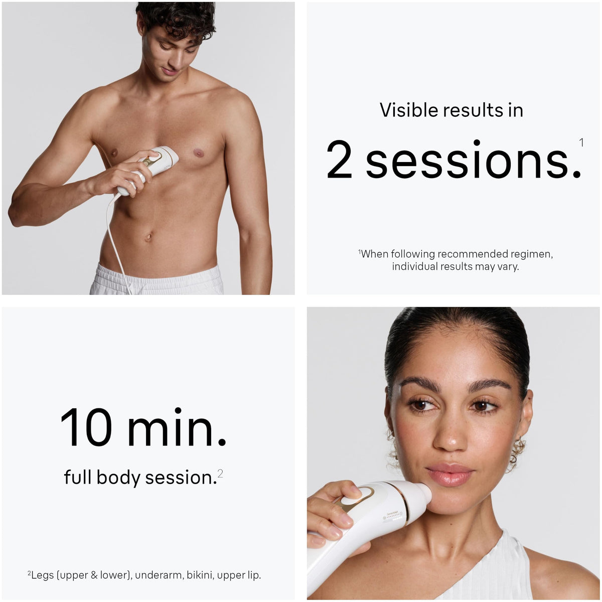 Braun Silk-Expert Pro 5 IPL PL5157 at Home Laser Hair Removal for Women and Men with Premium Pouch, Venus Razor, 2 Heads 🍁 All In One Marketplace Canada