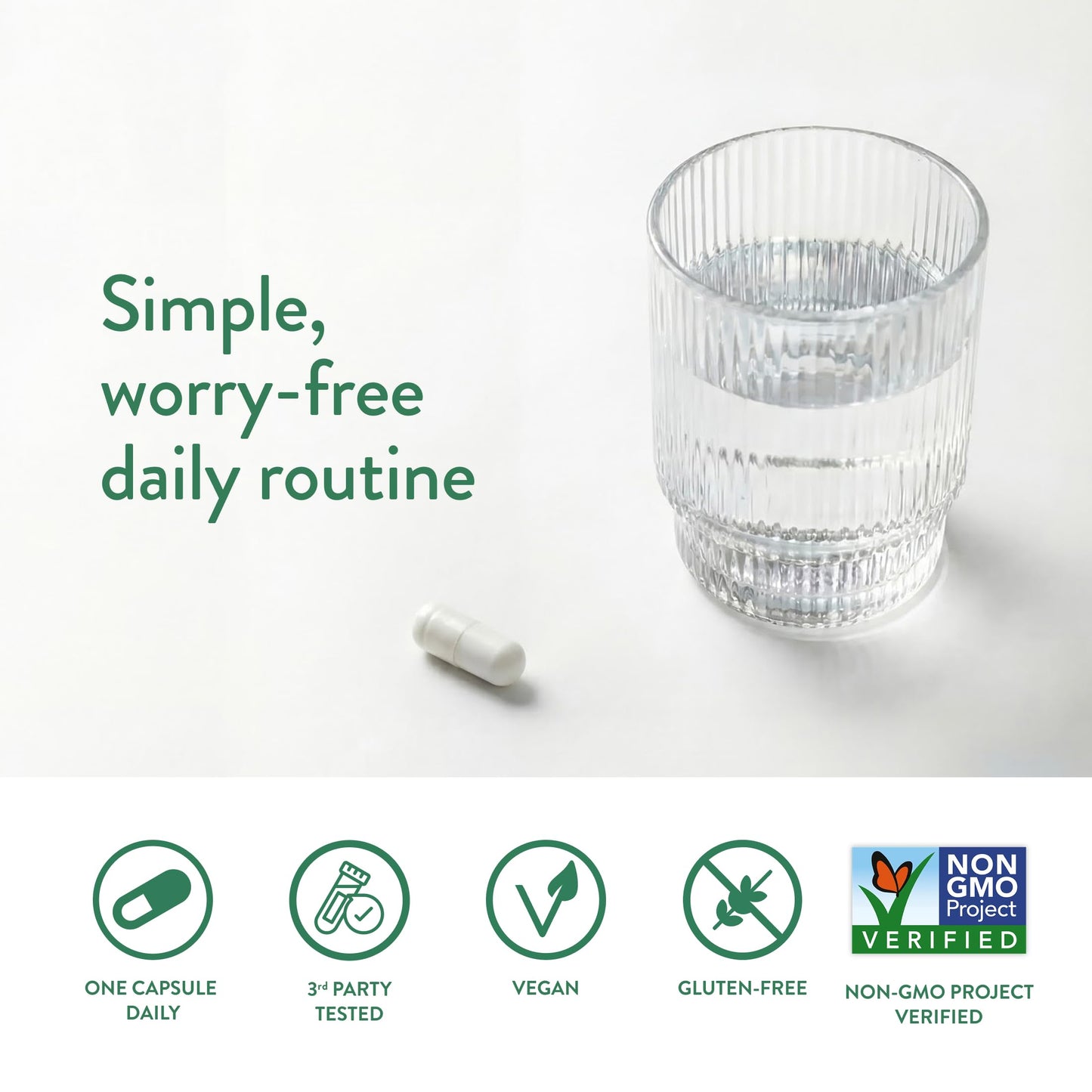 Genuine Health Advanced Gut Health Probiotic Women's Daily 50 Billion CFU - Healthy Digestion & Gut Flora Support - Women’s Probiotic - Vegan, Gluten-Free & Non-GMO - 30 Capsules (30 Servings) 🍁 All In One Marketplace Canada