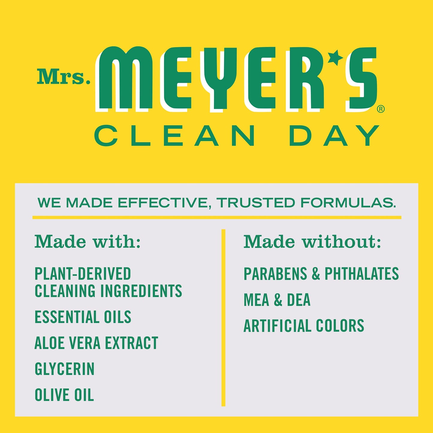 Mrs. Meyer's Hand Soap, Made with Essential Oils, Biodegradable Formula, Honeysuckle, 370 mL, 4 Pack 🍁 All In One Marketplace Canada