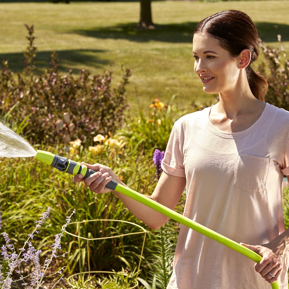 Flexzilla Garden Hose, 5/8 in. x 25'., Heavy Duty, Lightweight, Drinking Water Safe - HFZG525YW 🍁 All In One Marketplace Canada