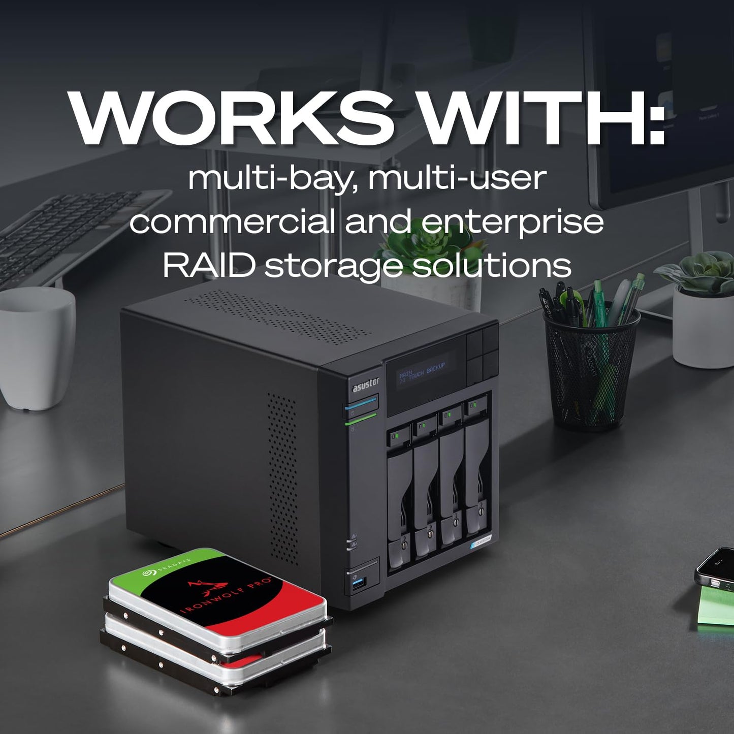 Seagate IronWolf Pro 12 TB Enterprise NAS Internal HDD – CMR 3.5 Inch, SATA 6 Gb/s, 7200 RPM, 256 MB Cache for RAID Network Attached Storage (ST12000NTZ01/ST12000NT001) 🍁 All In One Marketplace Canada