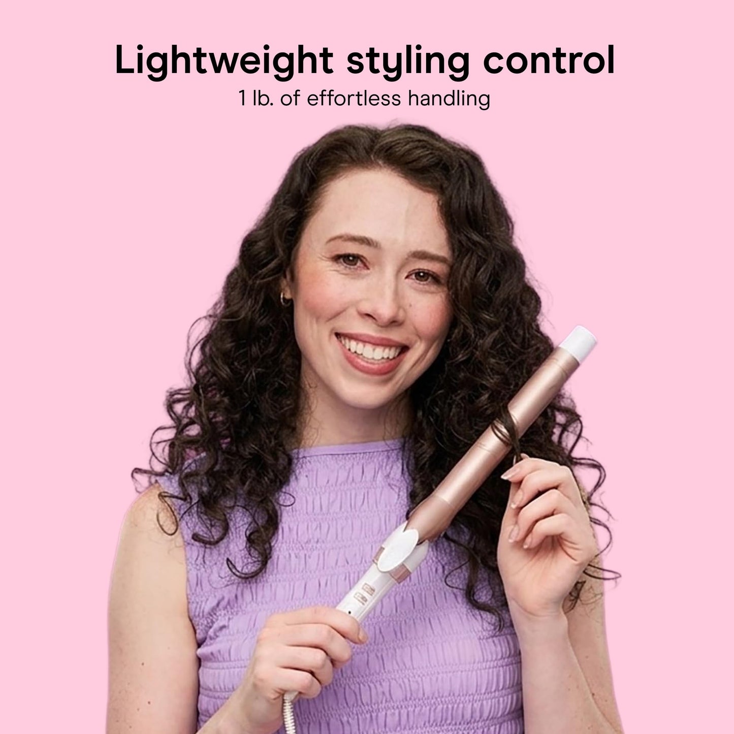 Conair Double Ceramic Long Barrel 1-Inch Curling Iron, 1.0" Barrel Produces Classic Curls – for use on Medium and Long Hair, Hair Curler 🍁 All In One Marketplace Canada