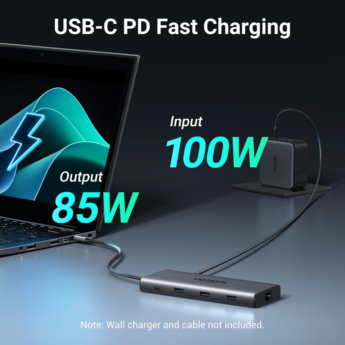 UGREEN 10 in 1 Docking Station for Laptop Dual Monitor, Revodok Pro 210 with Single 8K@30Hz, Dual 4K@60Hz, 100W PD, 1Gbps Ethernet, SD/TF, 5Gbps USB, USB C Hub for MacBook Air/Pro, ASUS, HP, XPS13&15 🍁 All In One Marketplace Canada