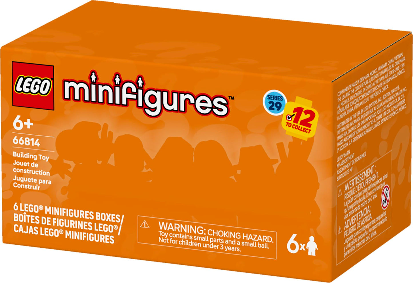 LEGO Minifigures Series 29 6 Pack - Mystery Box Multipack - Birthday Party Favors for Boys & Girls, Ages 6+ - Goodie Bag Stuffers for Kids - 66814 🍁 All In One Marketplace Canada