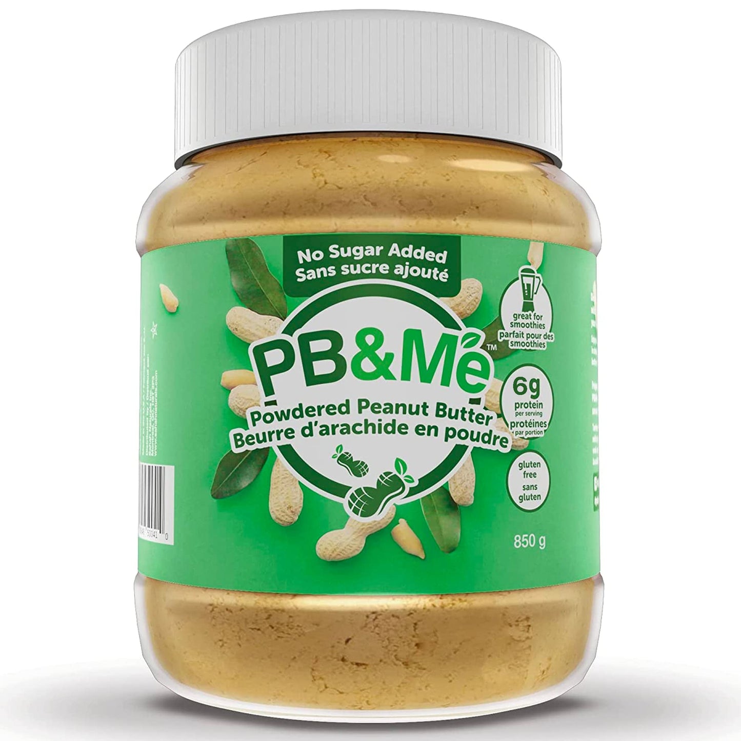 PB&Me Sugar Free Peanut Butter Powder - Powdered Peanut Butter No Sugar for Low Calorie Snacks, Peanut Butter Powder Protein for Smoothies, Low Carb Peanut Powder Protein Snack, 2lbs Jar (1-Pack) 🍁 All In One Marketplace Canada