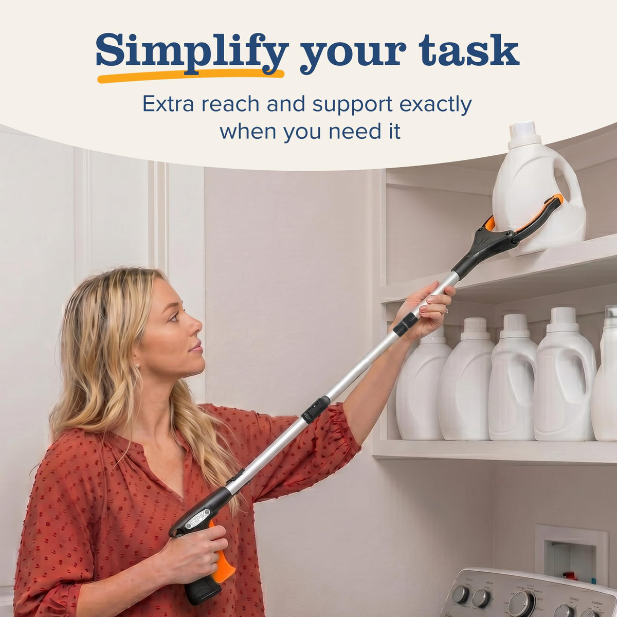 EZPIK® PRO 36" Long Reach Grabber Tool for Elderly - 90 cm Folding Magnetic Pick Up Stick - Grabber Stick for Disabled with Rotating Head 🍁 All In One Marketplace Canada