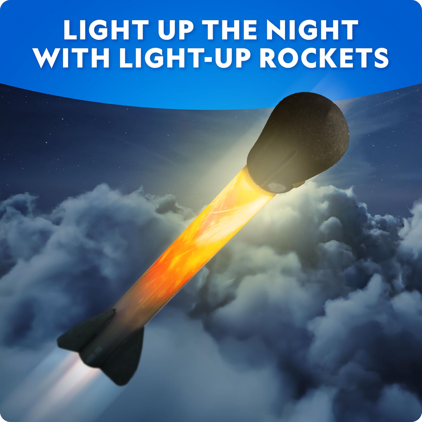 National Geographic Air Rocket Toy – LED Rocket Launcher for Kids, Jump & Launch Air Powered Foam Rockets up to 30.5 Meters, Kids Outdoor Activities 🍁 All In One Marketplace Canada