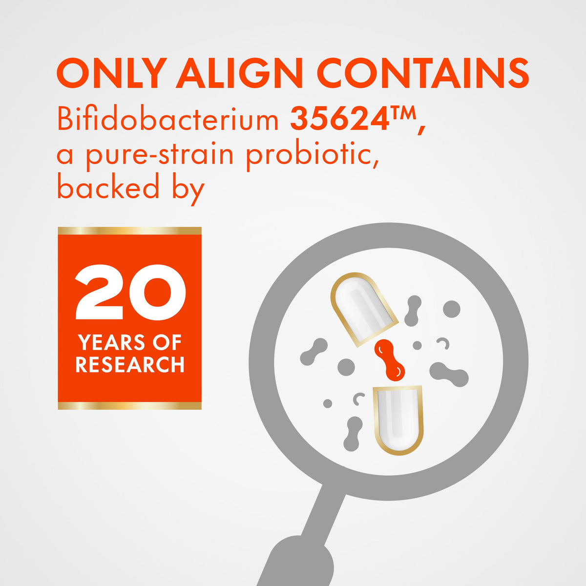 Align Advanced Probiotic Digestive Support, IBS Symptom Relief: Gas, Abdominal Discomfort, Bloating, Helps Healthy Intestinal Flora for Women & Men, 21 Capsules 🍁 All In One Marketplace Canada