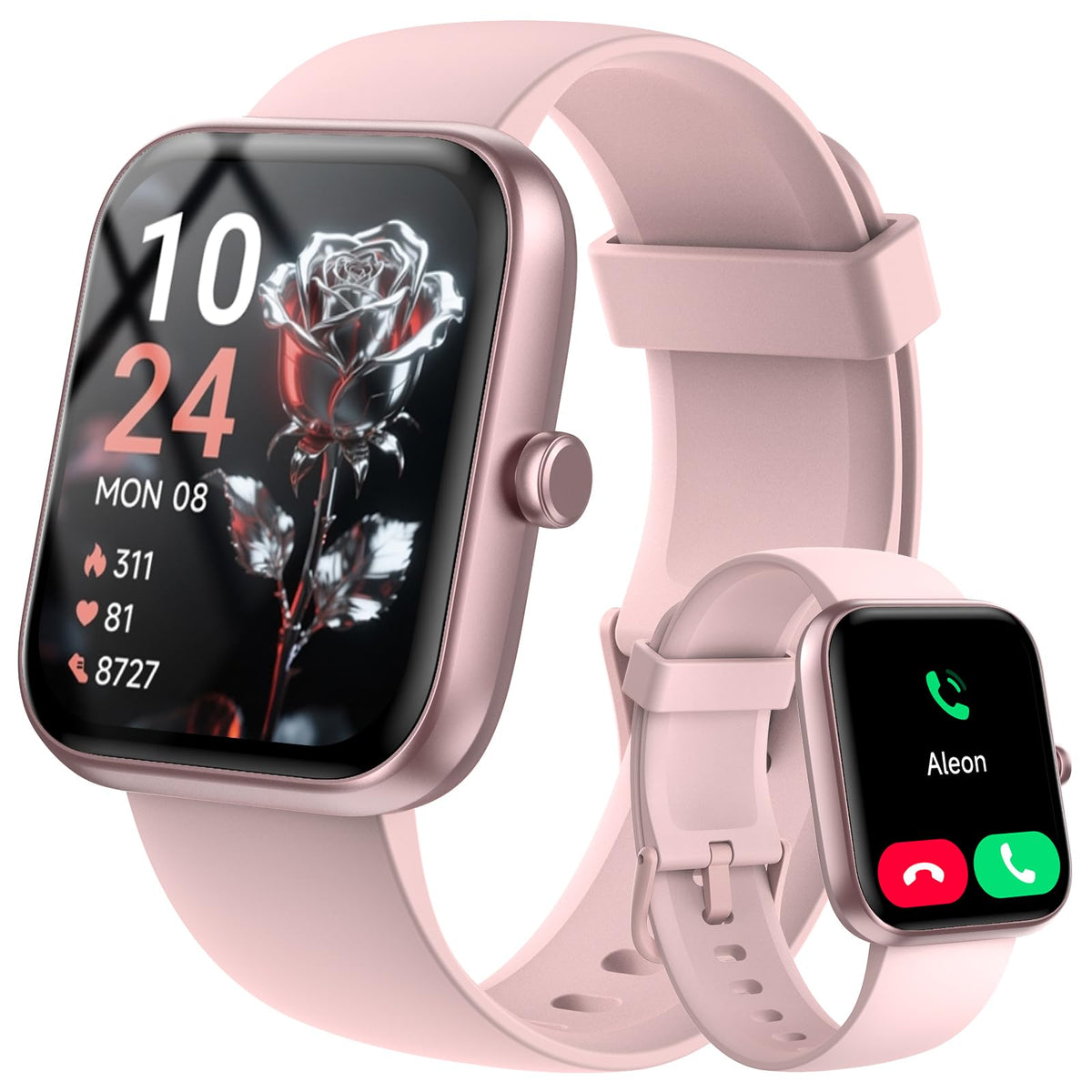 Smart Watch for Men Women with Bluetooth Call,Alexa Built-in Smartwatch,1.83"DIY Dial Fitness Watch with Sleep Heart Rate SpO2 Monitor,100+ Sport Mode,IP68 Waterproof Watch Compatible with Android iOS 🍁 All In One Marketplace Canada