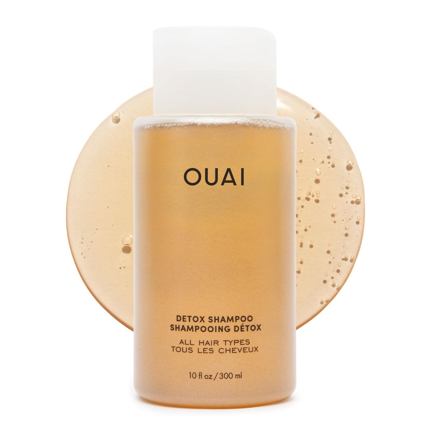 OUAI Detox Shampoo - Clarifying Shampoo for Build Up, Dirt, Oil, Product and Hard Water - Apple Cider Vinegar & Keratin for Clean, Refreshed Hair - Sulfate-Free Hair Care (10 oz) 🍁 All In One Marketplace Canada