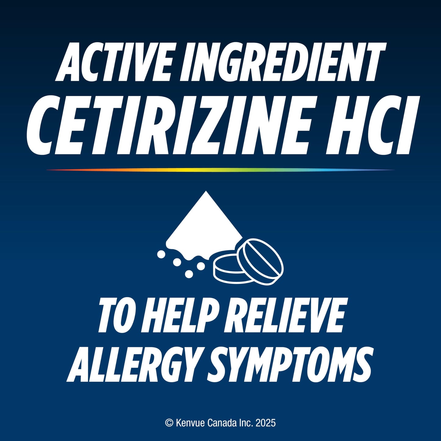 Reactine Extra Strength Antihistamine Tablets - 10mg Cetirizine Hydrochloride - 24 Hour Allergy Relief Medicine - 84 Count 🍁 All In One Marketplace Canada