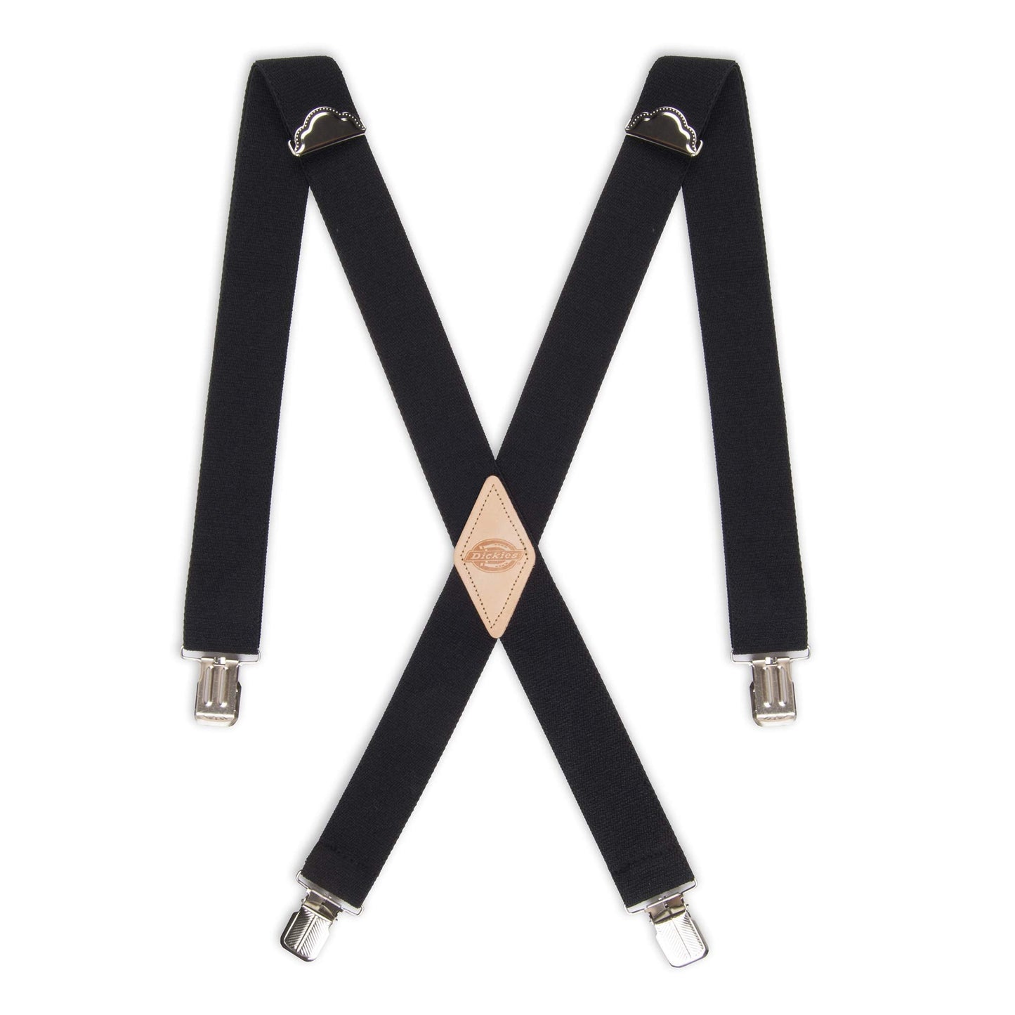 Dickies Men's 1-1/2 Solid Straight Clip Suspender, Black, One Size 🍁 All In One Marketplace Canada