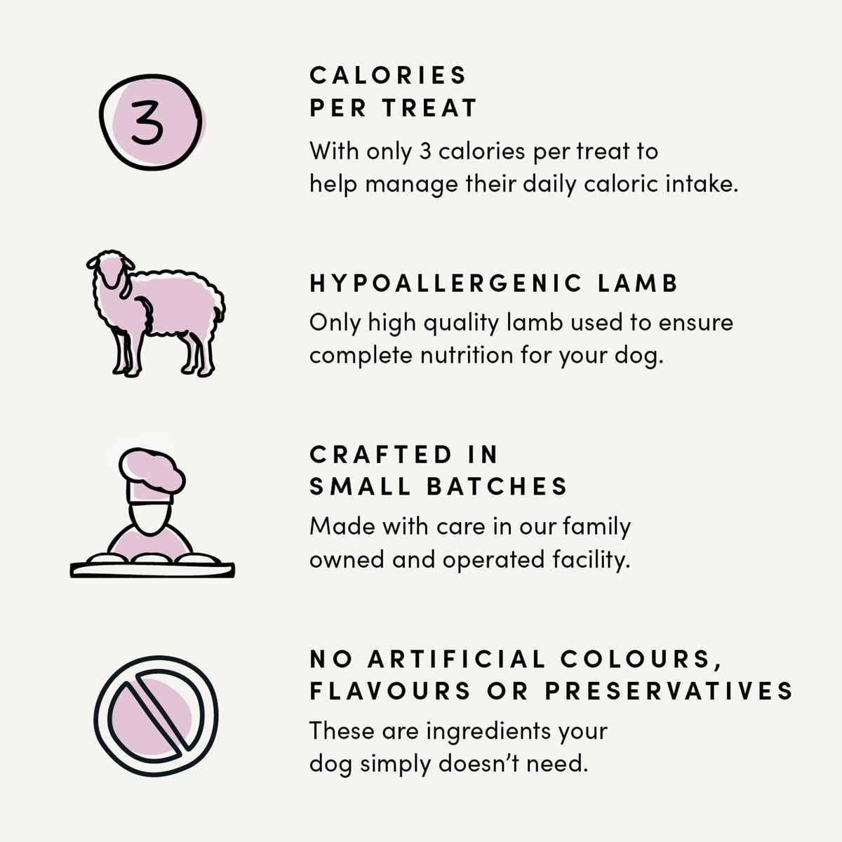 Crumps' Naturals, Mini Trainers Lamb (semi-Moist), 300 g, Dog Treats 🍁 All In One Marketplace Canada