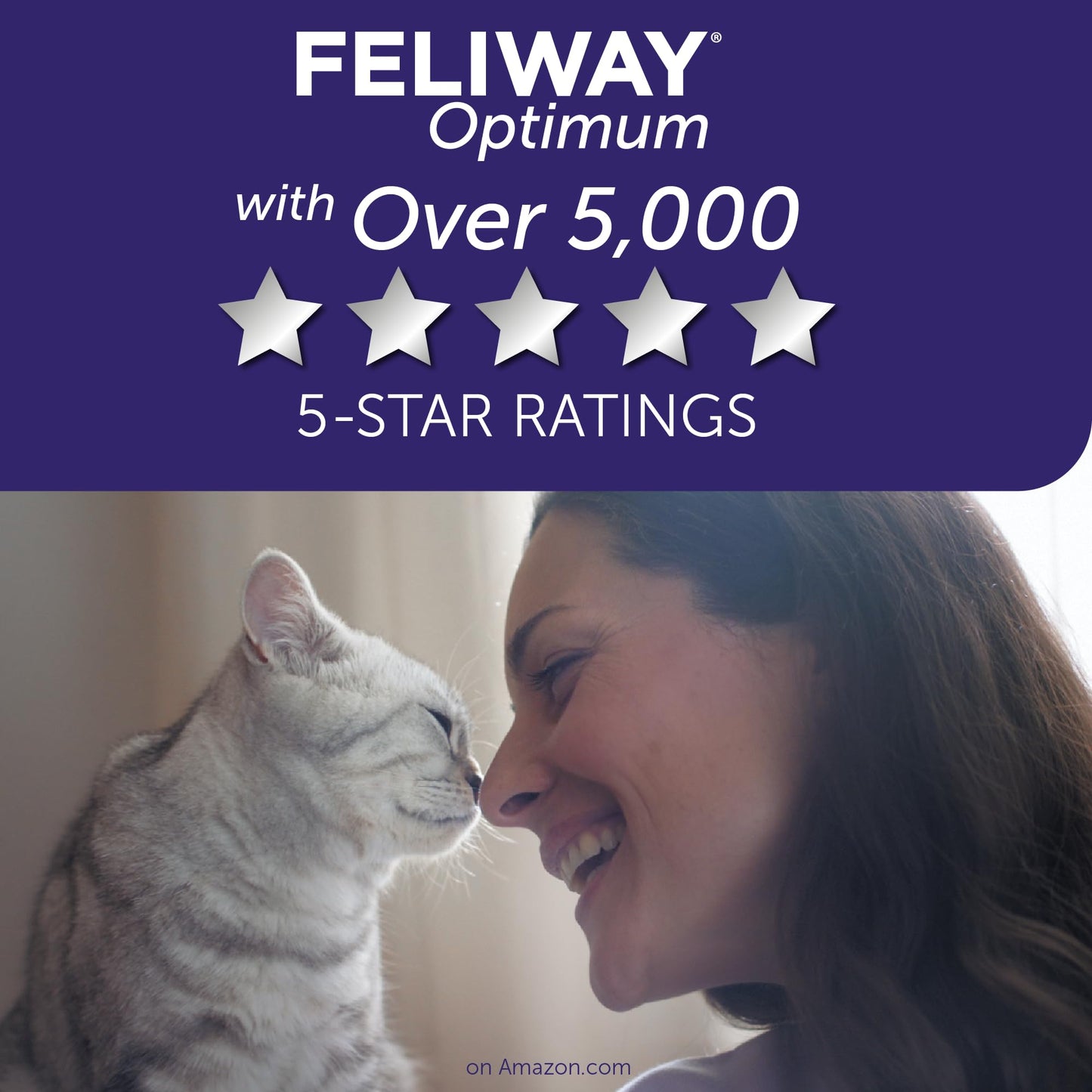 FELIWAY Optimum Starter Kit, Promotes Calmness AND Harmony in Cats & Kittens, VHP Registered NN.P5V2, includes 1 Diffuser 1 Refill, Lasts 30 Days, Cat Calming Pheromones, 48ml 🍁 All In One Marketplace Canada