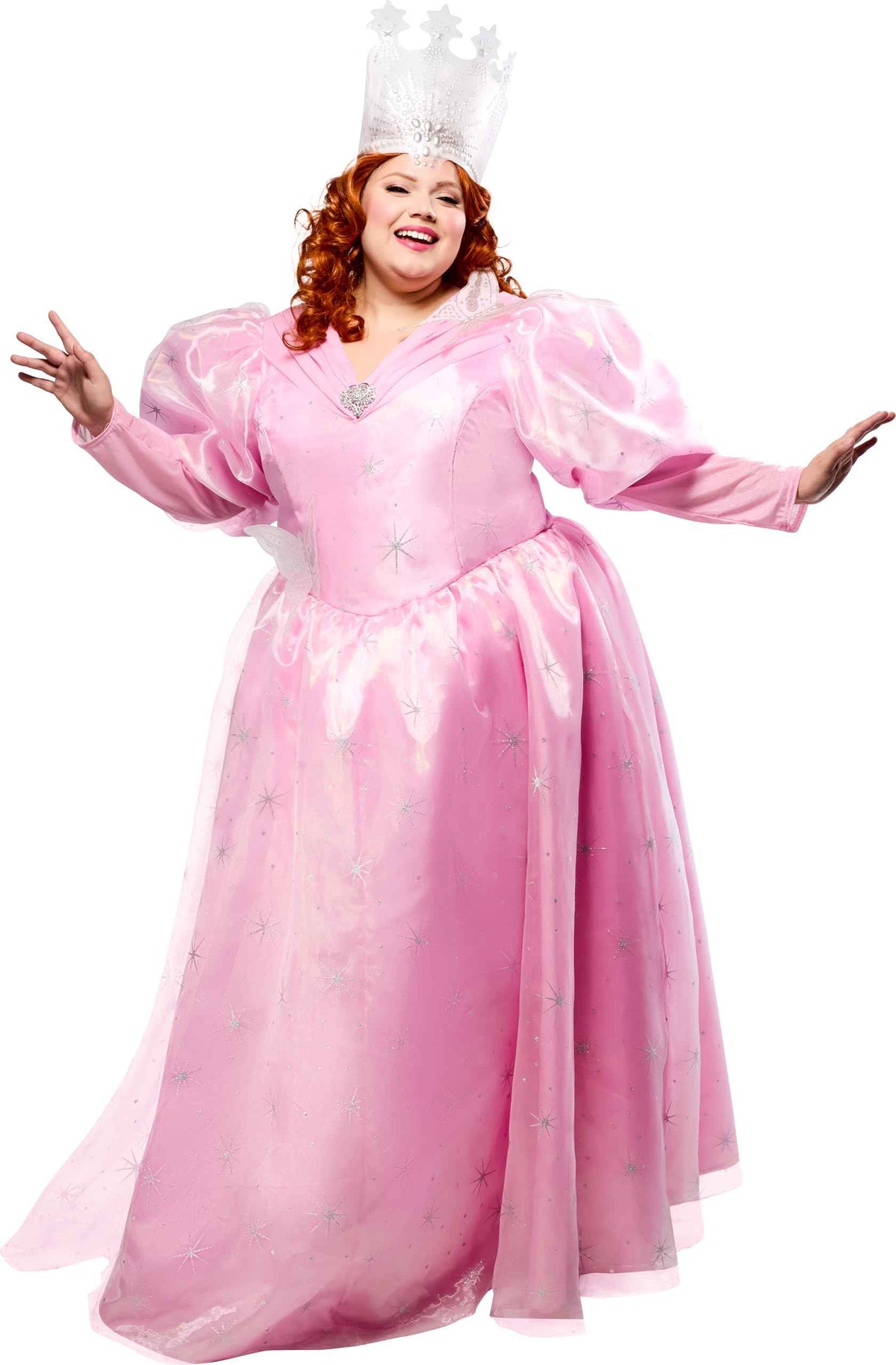 Rubies Women's Wizard of Oz Glinda Plus Size Costume for Themed Party and Halloween, 3X