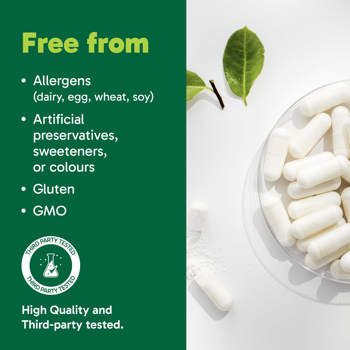 Organika Canadian-Made Magnesium Bisglycinate - 200mg, High Absorption, Muscle Recovery, Heart Support, 120vcaps 🍁 All In One Marketplace Canada