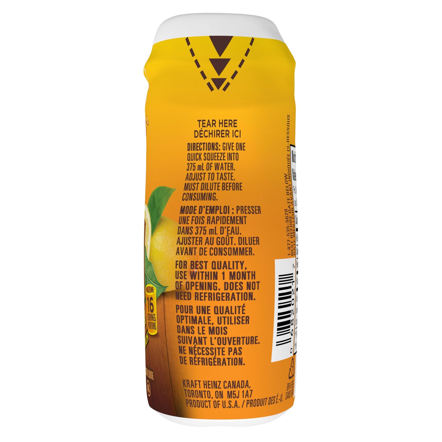 Country Time Lemon Iced Tea Liquid Drink Mix, 48 mL Bottle (Pack of 12) 🍁 All In One Marketplace Canada