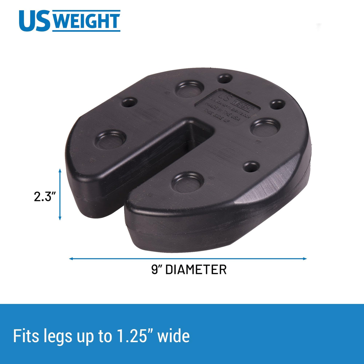 US Weight 40 Pound Canopy Weight Set of 4 and Carry Strap with No-Pinch Design - Easy Installation and Removal to Secure Tents, Canopies, and Umbrellas at Outdoor Events 🍁 All In One Marketplace Canada