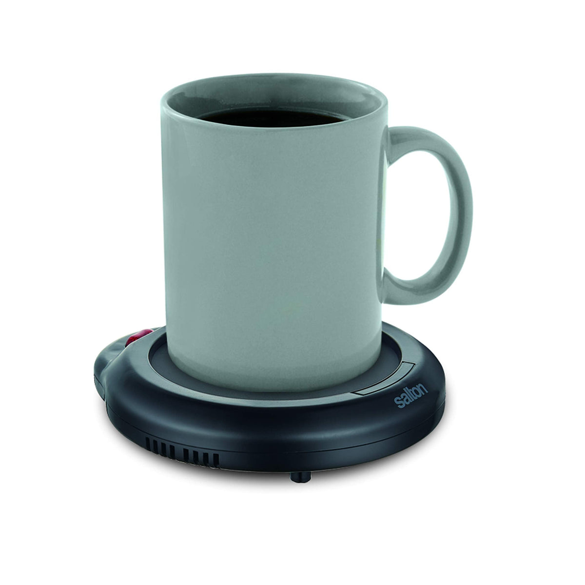 Salton Electric Mug Warmer | Keeps Beverages Hot for Hours | Versatile Coffee, Tea, Candle & Sauce Warmer | Compact Desk Accessory | Ideal for Office & Home | Black | 100% Canadian-owned & operated 🍁 All In One Marketplace Canada