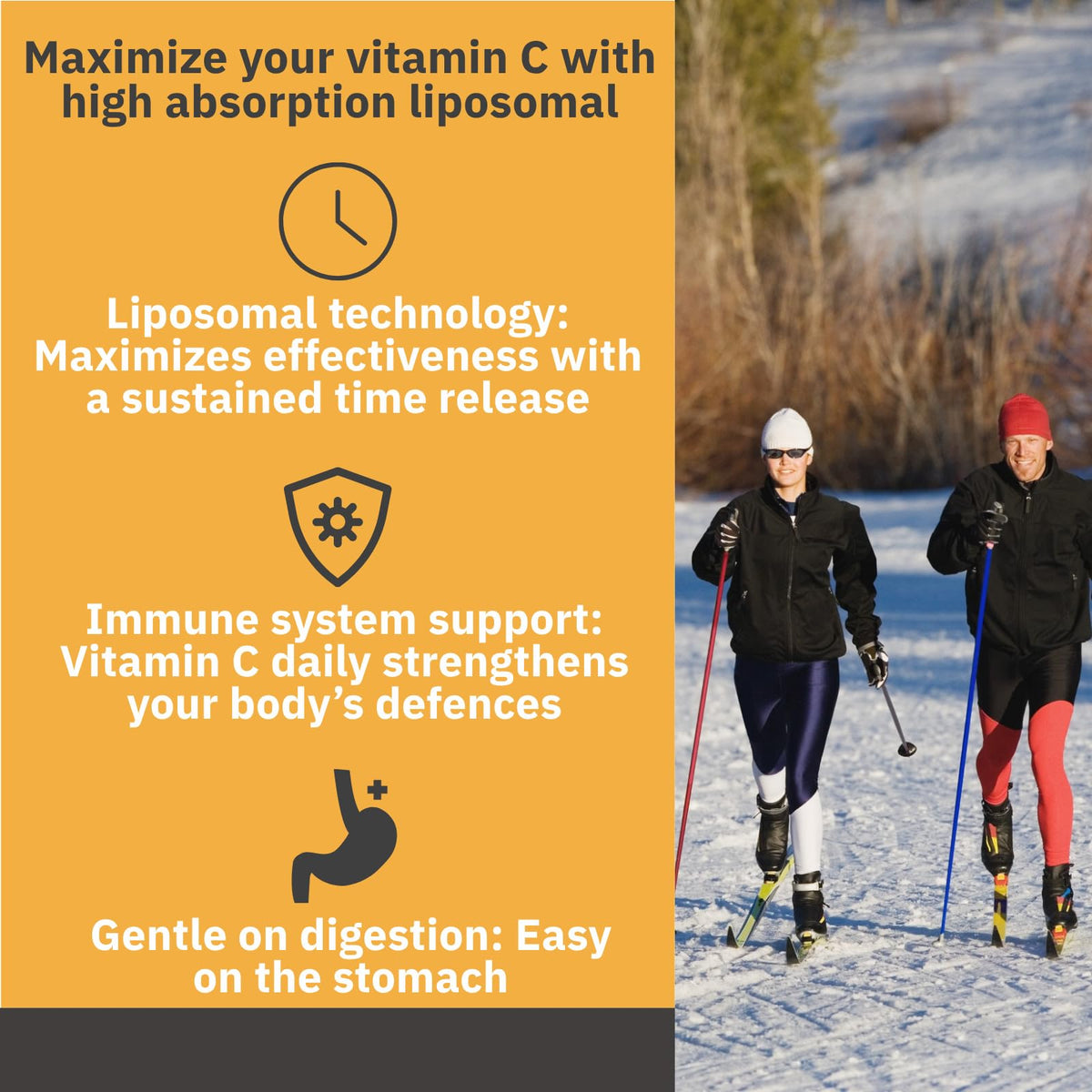 Natural Factors Liposomal Vitamin C, HIGH ABSORPTION, 180 Liquid Softgels, 1000 mg per Serving (2 Softgels), Immune Support, Antioxidants, Proudly Canadian 🍁 All In One Marketplace Canada