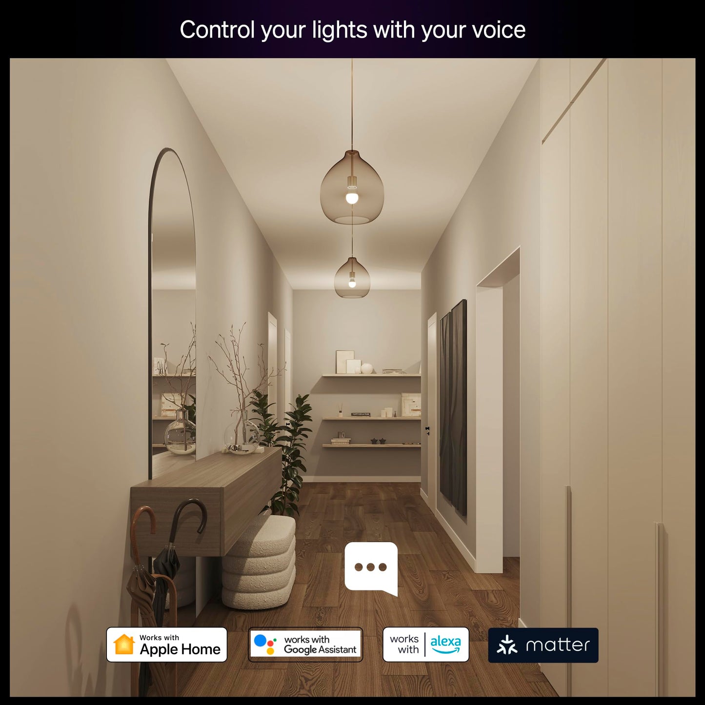 Philips Hue Essential Starter Kit: Bridge + 4 Essential E26 Smart Bulbs, White and Color Ambiance, 2200K-6500K, Dimmable, Works with Alexa, Google Assistant, Samsung SmartThings, Apple Home 🍁 All In One Marketplace Canada