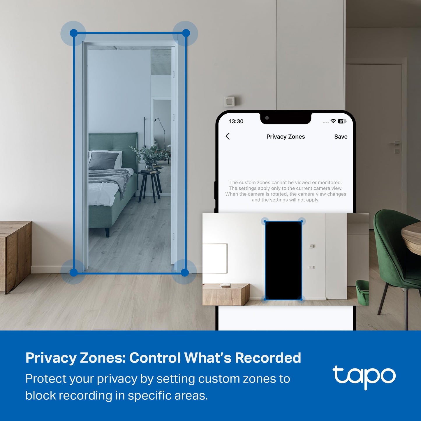 Tapo 3K 5MP Pan/Tilt Security WiFi Camera, Baby & Pet Camera, 360° Motion Tracking, 2-Way Audio, 40Ft. Night Vision, Cloud & Local Storage (Up to 512 GB), Works w/Alexa & Google (Tapo C230) 🍁 All In One Marketplace Canada