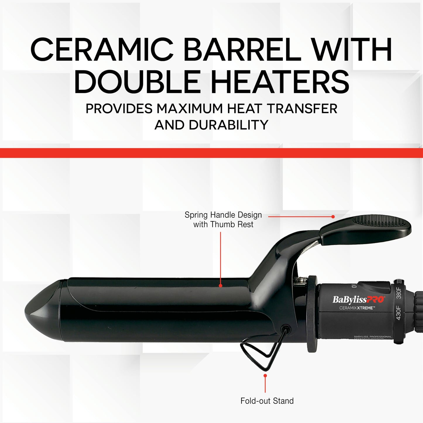 BaBylissPRO Ceramix Xtreme 1.5" Ceramic Curling Iron Professional 🍁 All In One Marketplace Canada