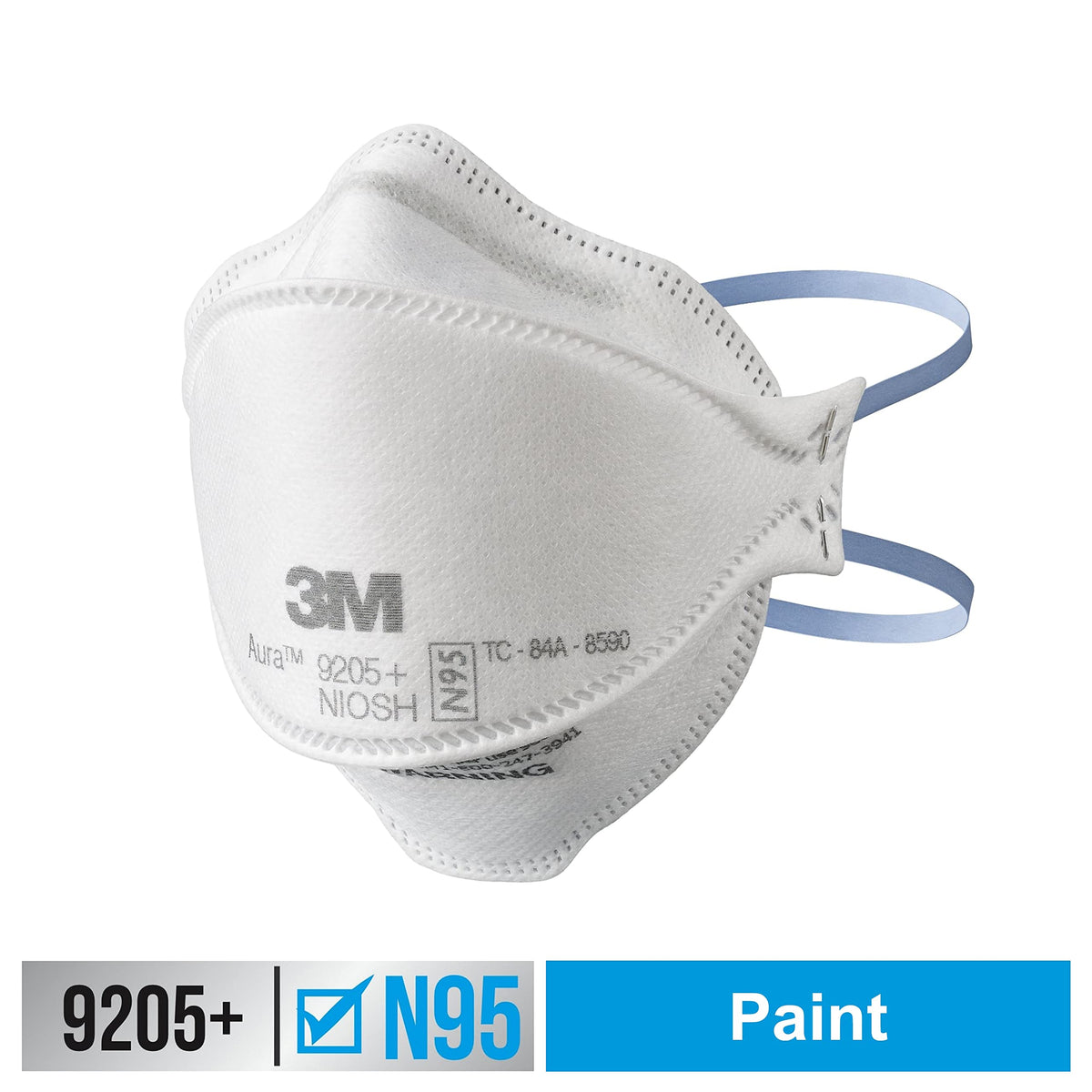 3M Aura N95 Particulate Respirator N95 Mask 9205PP-10-DC, 10 Masks 🍁 All In One Marketplace Canada