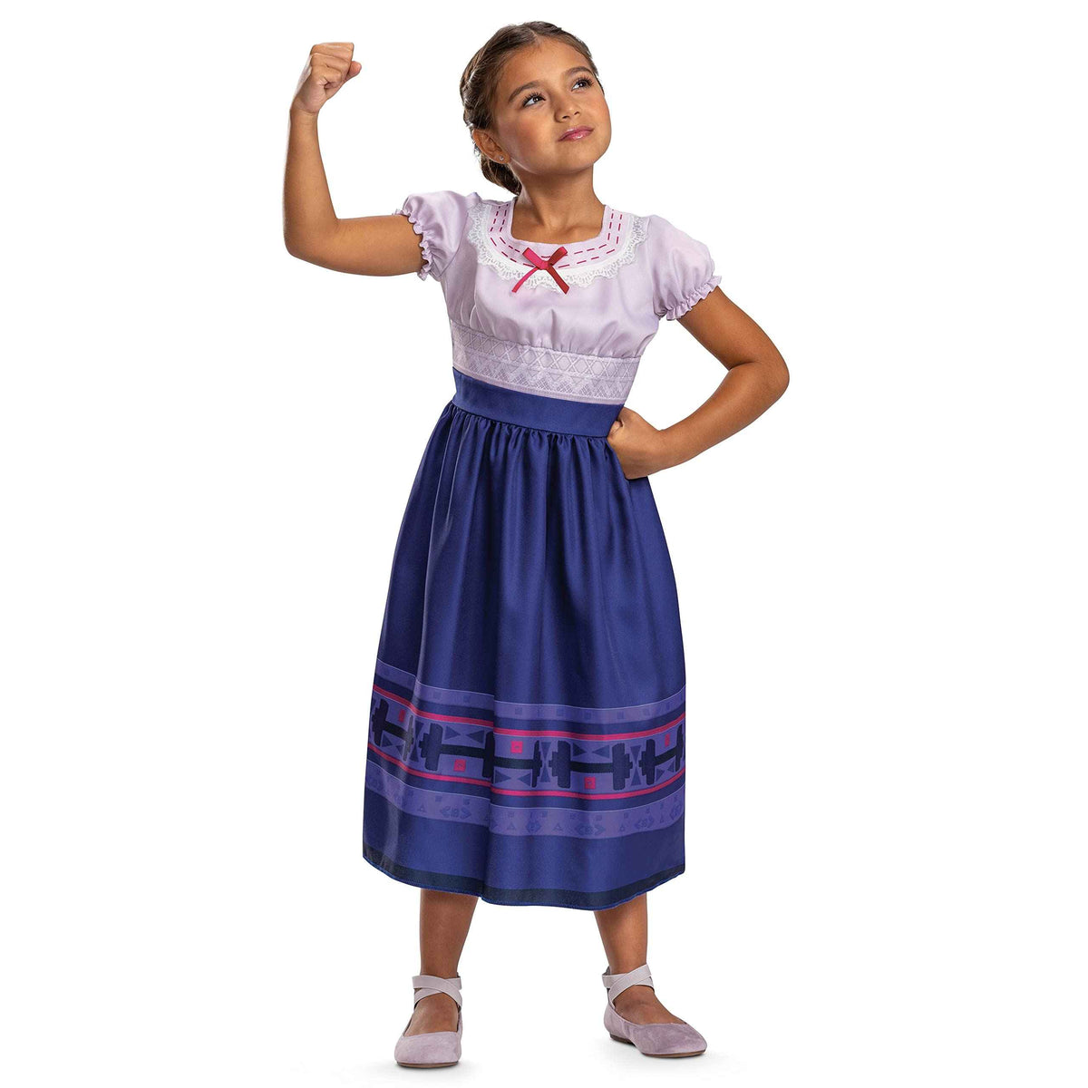 Luisa Madrigal Costume, Official Disney Luisa Encanto Halloween Costume Outfit, Kids Size (7-8)