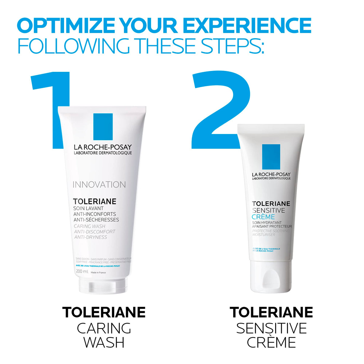 La Roche-Posay Face Wash, Toleriane Hydrating Cleanser with Ceramides, Face Wash for Normal to Dry Sensitive Skin, Soap Free, Fragrance Free, Alcohol Free, 200mL 🍁 All In One Marketplace Canada