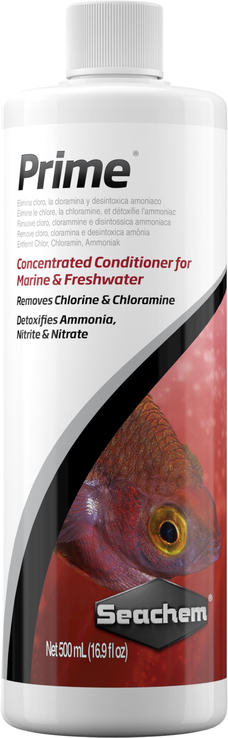 Seachem Prime Fresh and Saltwater Conditioner - Chemical Remover and Detoxifier 500 ml 🍁 All In One Marketplace Canada