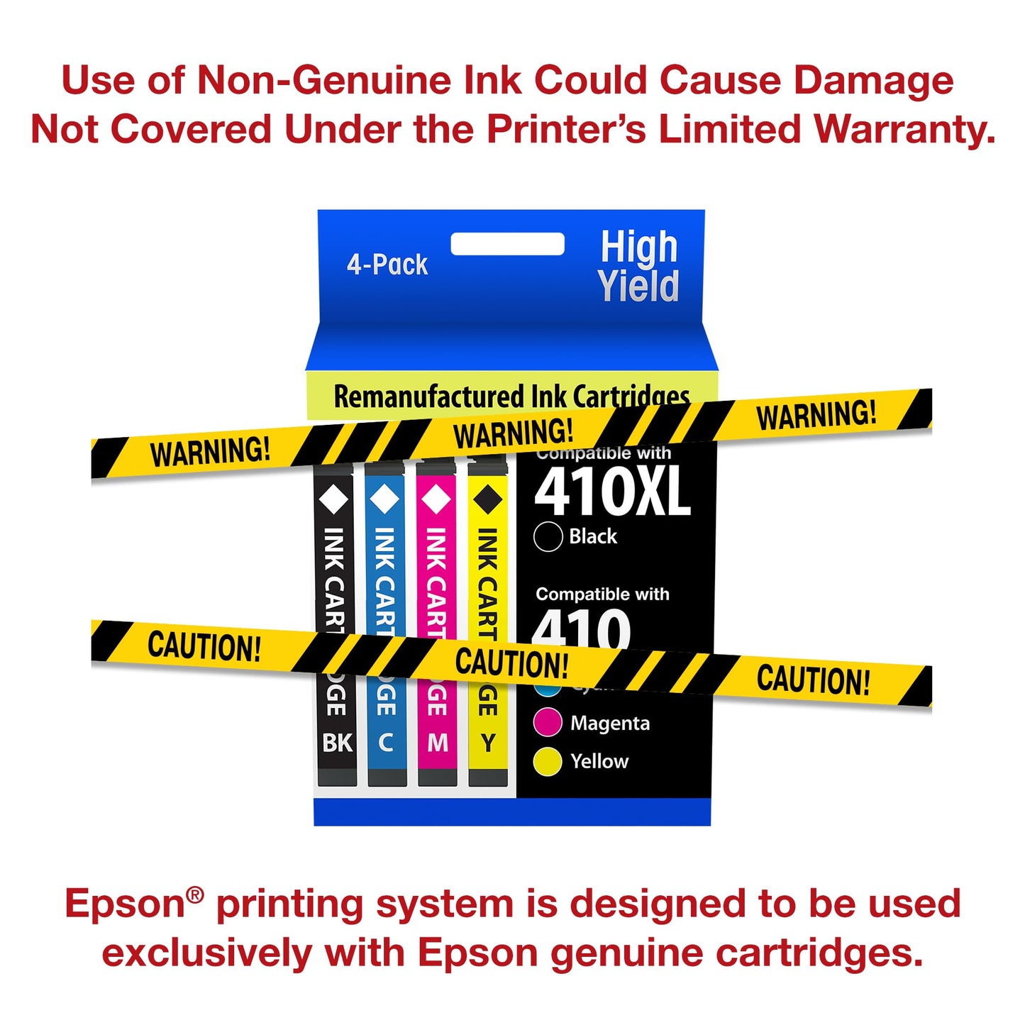 Epson 410 Claria Premium Ink Cartridge, Combo Pack (T410520) 🍁 All In One Marketplace Canada