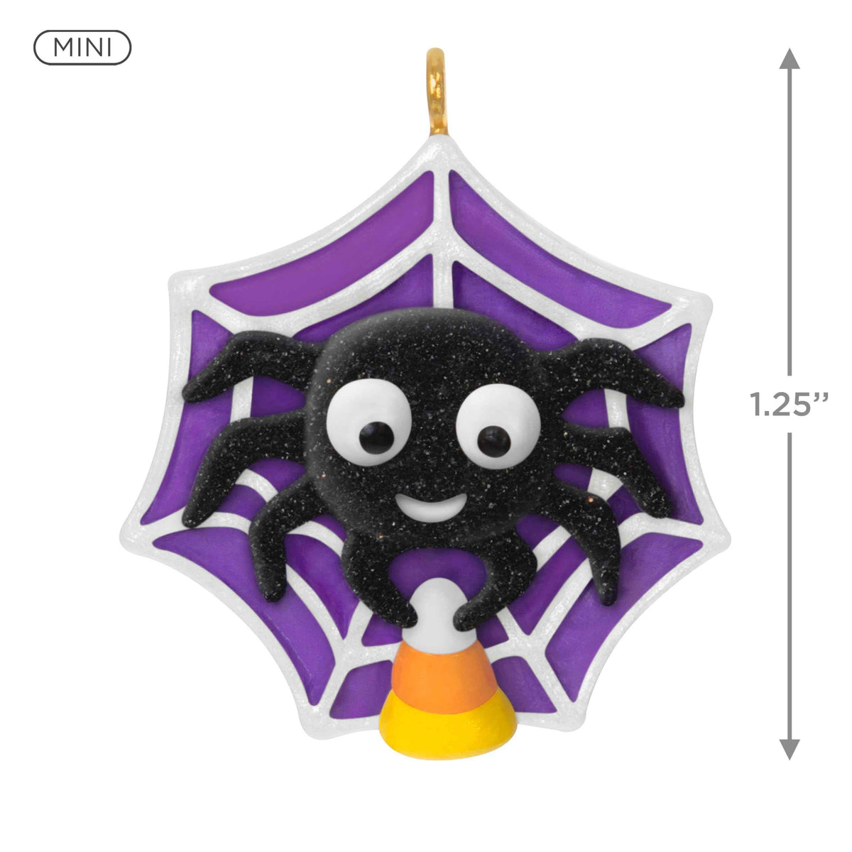 Hallmark Keepsake 1.25" Mini Halloween Ornament 2025, Itty Bitty Spider, Halloween Decorations