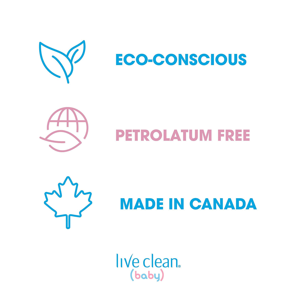 Live Clean Baby Skincare Essentials Gift Set, Soothing Oatmeal Relief, 4 Piece 🍁 All In One Marketplace Canada