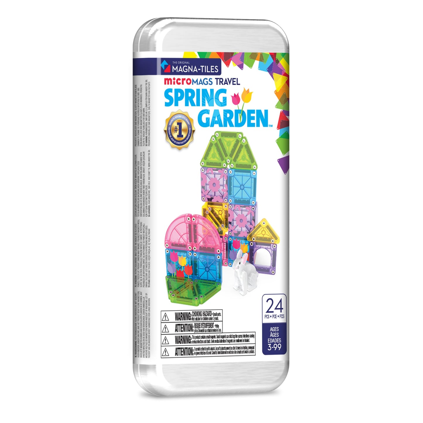 MAGNA-TILES microMAGS 24-Piece Spring Garden Travel Set, The Original Magnetic Building Brand 🍁 All In One Marketplace Canada