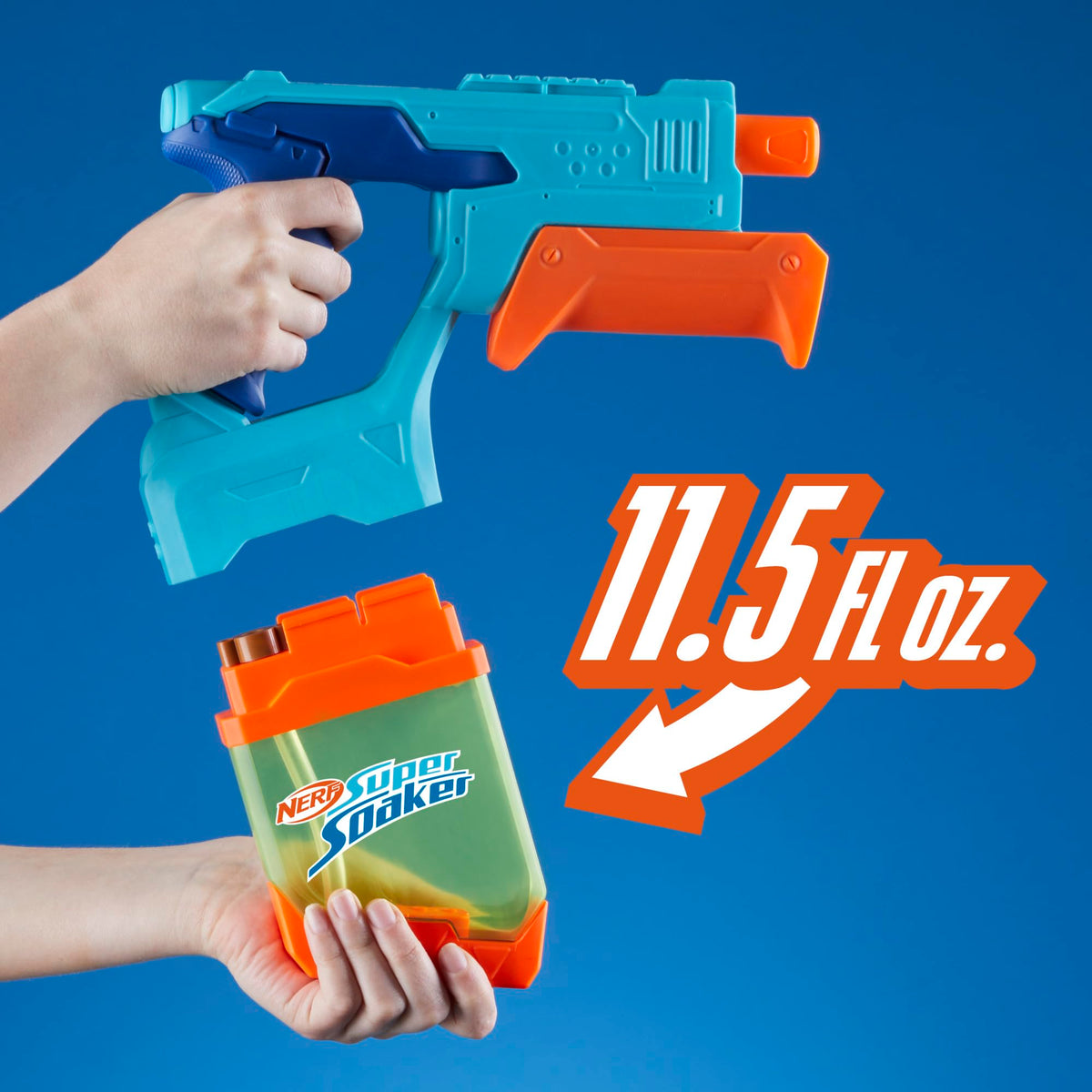 Nerf Super Soaker Dunk-Fill 2-Pack, 2 Water Blasters, Easy Instant Fill Tanks, Just Dunk & Go, 10.1 Fluid Ounce Tanks, Water Toys, Ages 6+ 🍁 All In One Marketplace Canada
