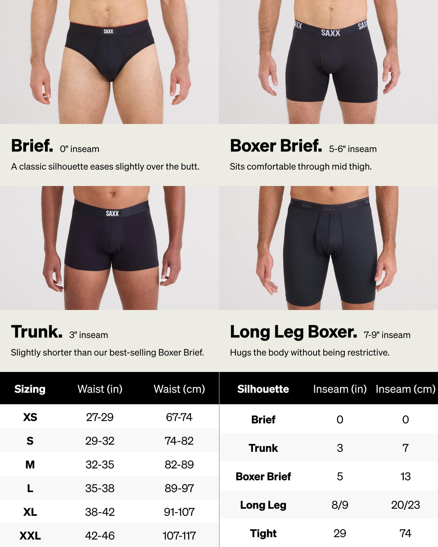 SAXX Underwear Co. Men's Core Cotton Boxer Brief Fly 3-Pack, Black/Shade/Dark Denim, X-Large 🍁 All In One Marketplace Canada
