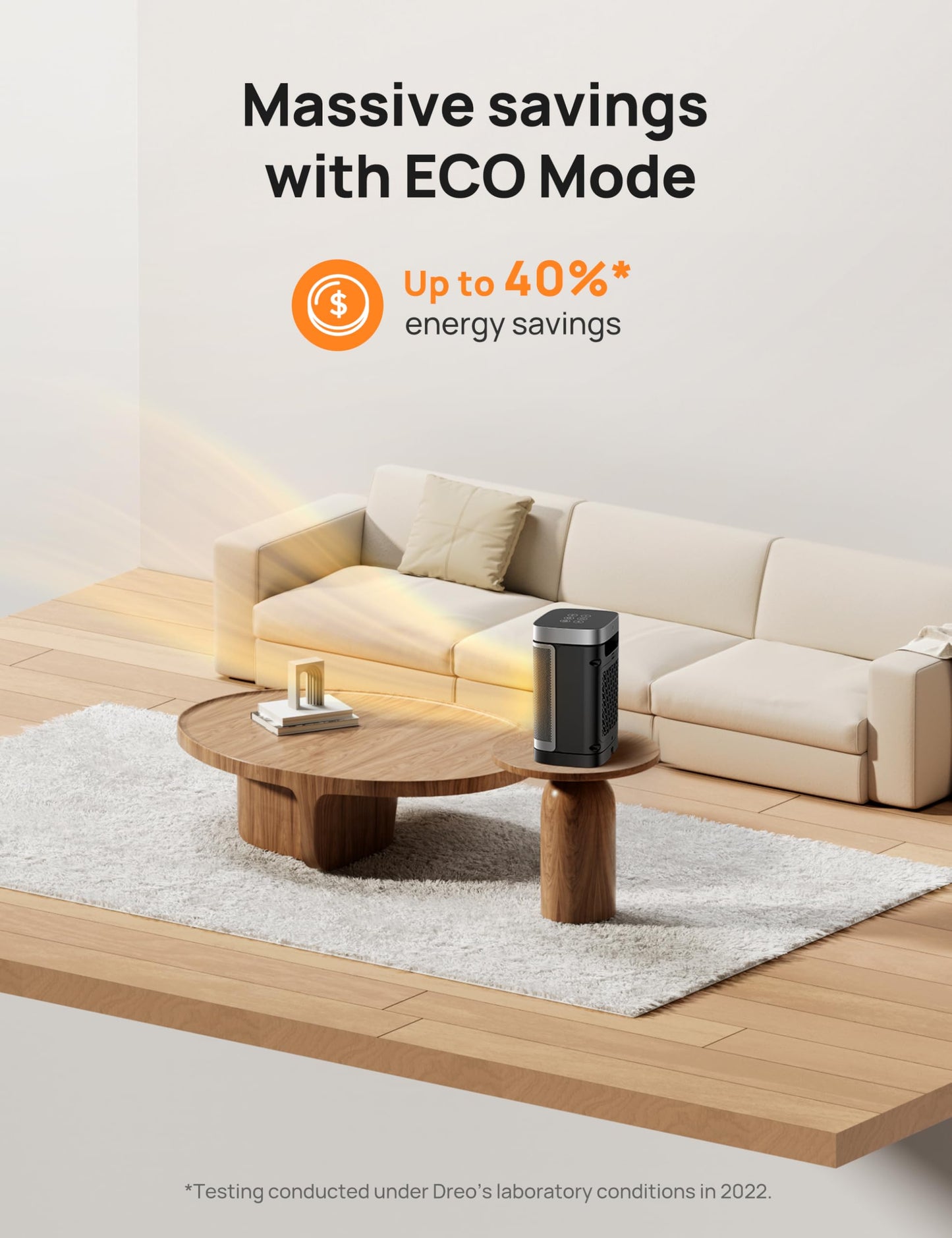 DREO Space Heaters for Indoor Use, 1500W Electric Heater for Bedroom Home Office, Safe PTC Ceramic Heater with Thermostat, Portable Heaters with Remote, 70°Oscillation, 12H Timer, 5 Modes 🍁 All In One Marketplace Canada