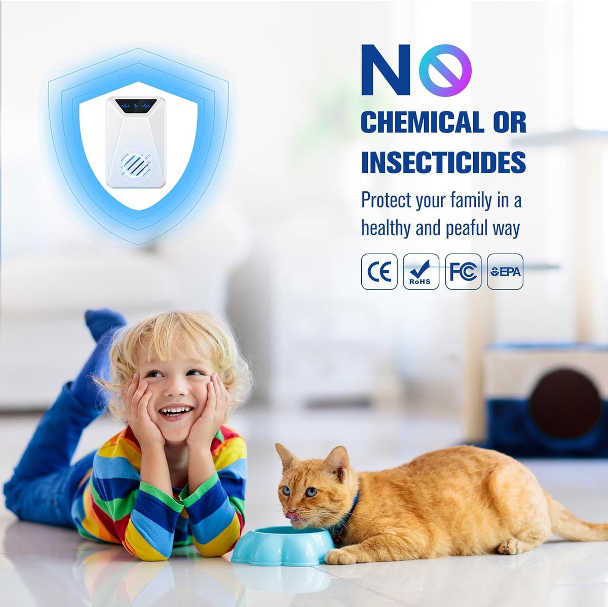 6 Packs Ultrasonic Pest Repeller, Electronic Pest Repellent Plug in Indoor for Insect Roaches Spider Ant Bug Mosquito Mouse Repellent for House Kitchen Garage Warehouse 🍁 All In One Marketplace Canada