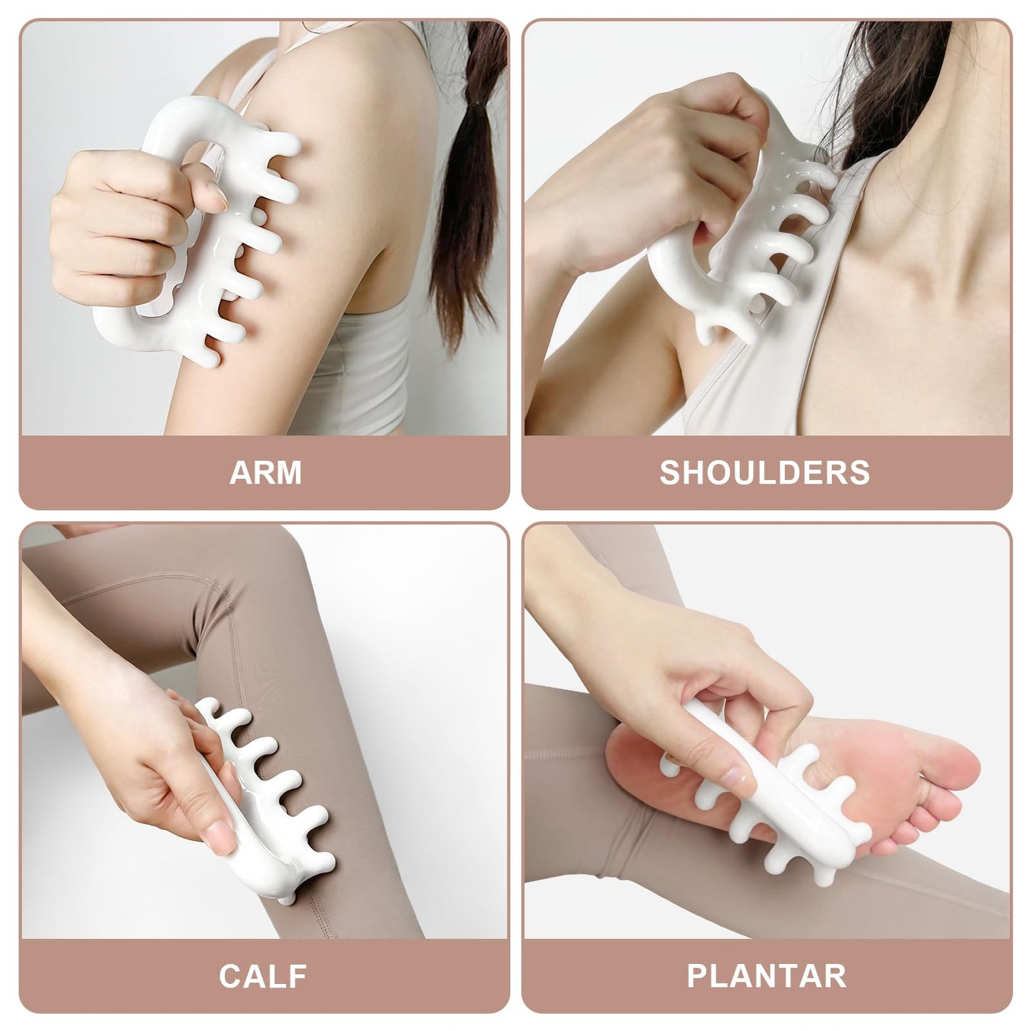 VEMOKY Fascia Massage Tool Trigger Point Massage Tools Anti Blaster for Cellulite Massager Tool Reaching Deep Myofascial Tissue Throughout The Body Release Muscle Knot Reduction Cellulite 🍁 All In One Marketplace Canada