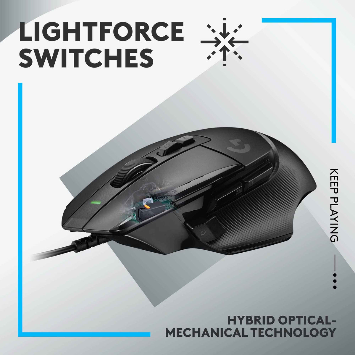 Logitech G502 X Wired Gaming Mouse - Black 🍁 All In One Marketplace Canada