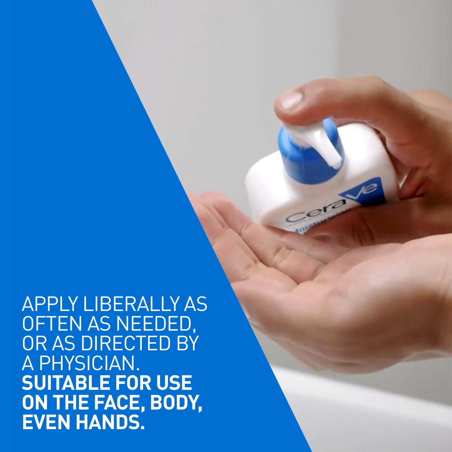 CeraVe Moisturizing Lotion, Daily Lightweight Face & Body Moisturizer with Hyaluronic Acid & Ceramides, Suitable for Dry & Sensitive Skin, Fragrance-Free, Non-Comedogenic & Allergy Tested, 473 mL 🍁 All In One Marketplace Canada
