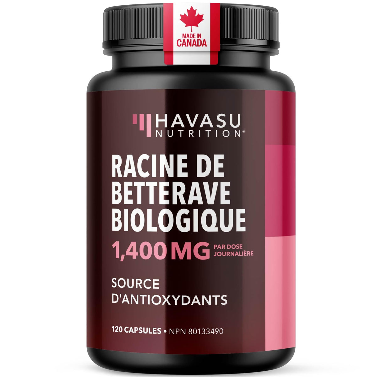 Organic Beetroot Capsules 1400MG | Potent Nitric Oxide for Healthy Blood Flow Support & Energy | 700MG Beetroot Powder Per Capsule | Nitric Oxide Supplements for Men & Women | Made in Canada | 120 Ct 🍁 All In One Marketplace Canada