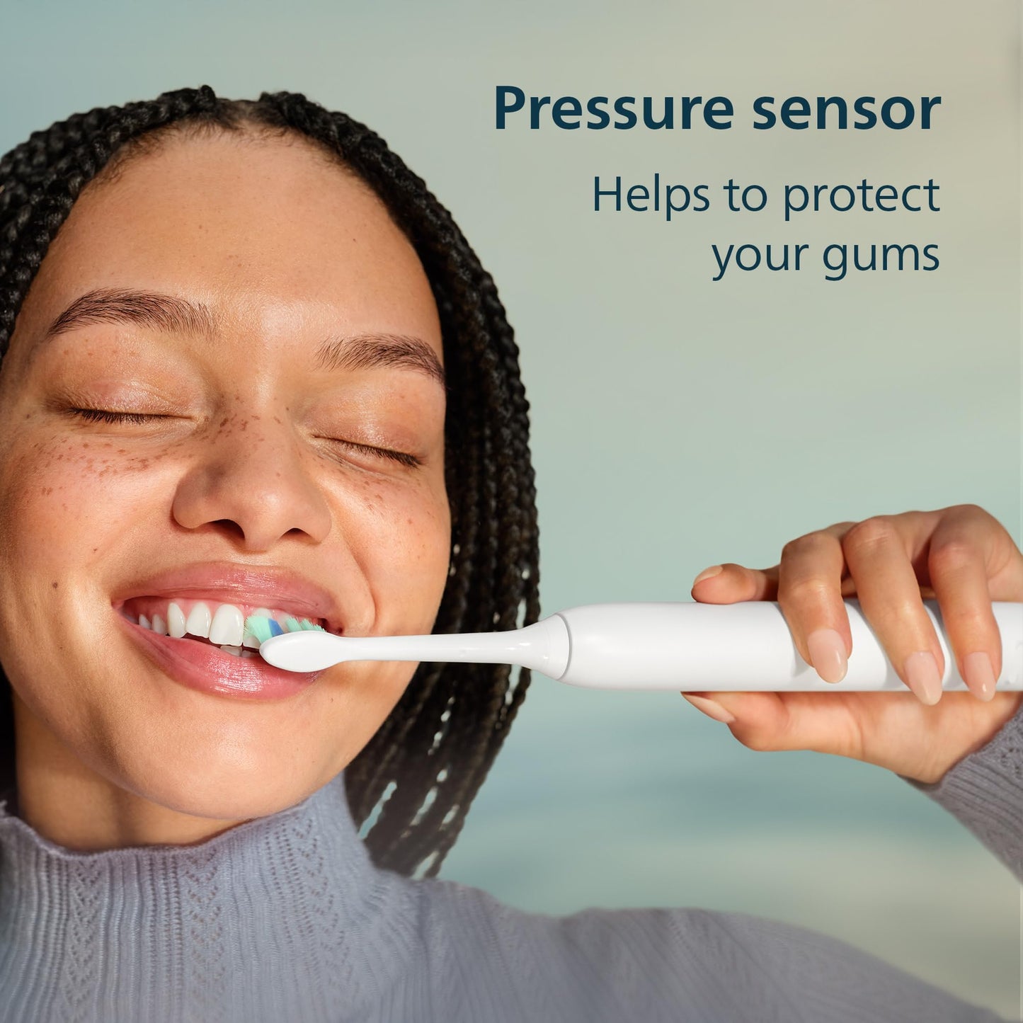 Philips Sonicare 4100 Power Toothbrush, Rechargeable Electric Toothbrush with Pressure Sensor, Deep Pink HX3681/26 🍁 All In One Marketplace Canada