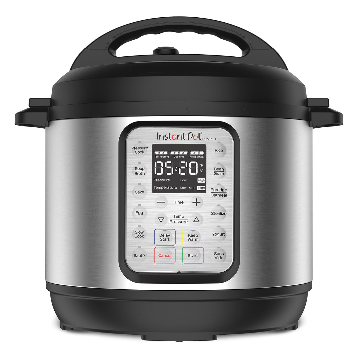 Instant Pot Duo Plus 6 Quart 9-in-1 Electric Pressure Cooker, Slow Cooker, Rice Cooker, Steamer, Sauté, Yogurt Maker, Warmer & Sterilizer, 15 One-Touch Programs,Stainless Steel/Black 🍁 All In One Marketplace Canada