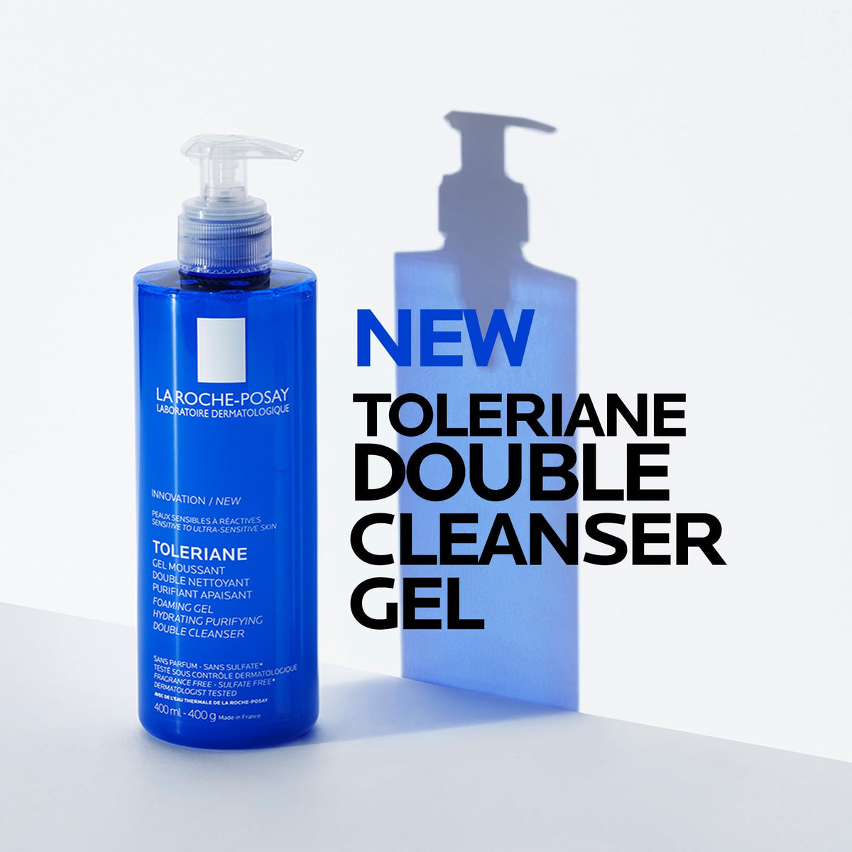 La Roche Posay Double Face Cleanser, Toleriane Hydrating Purifying Foaming Gel, Removes Makeup & Impurities, with Niacinamide & Amino Acids, Fragrance Free, Recommended by Dermatologists, 400ml 🍁 All In One Marketplace Canada
