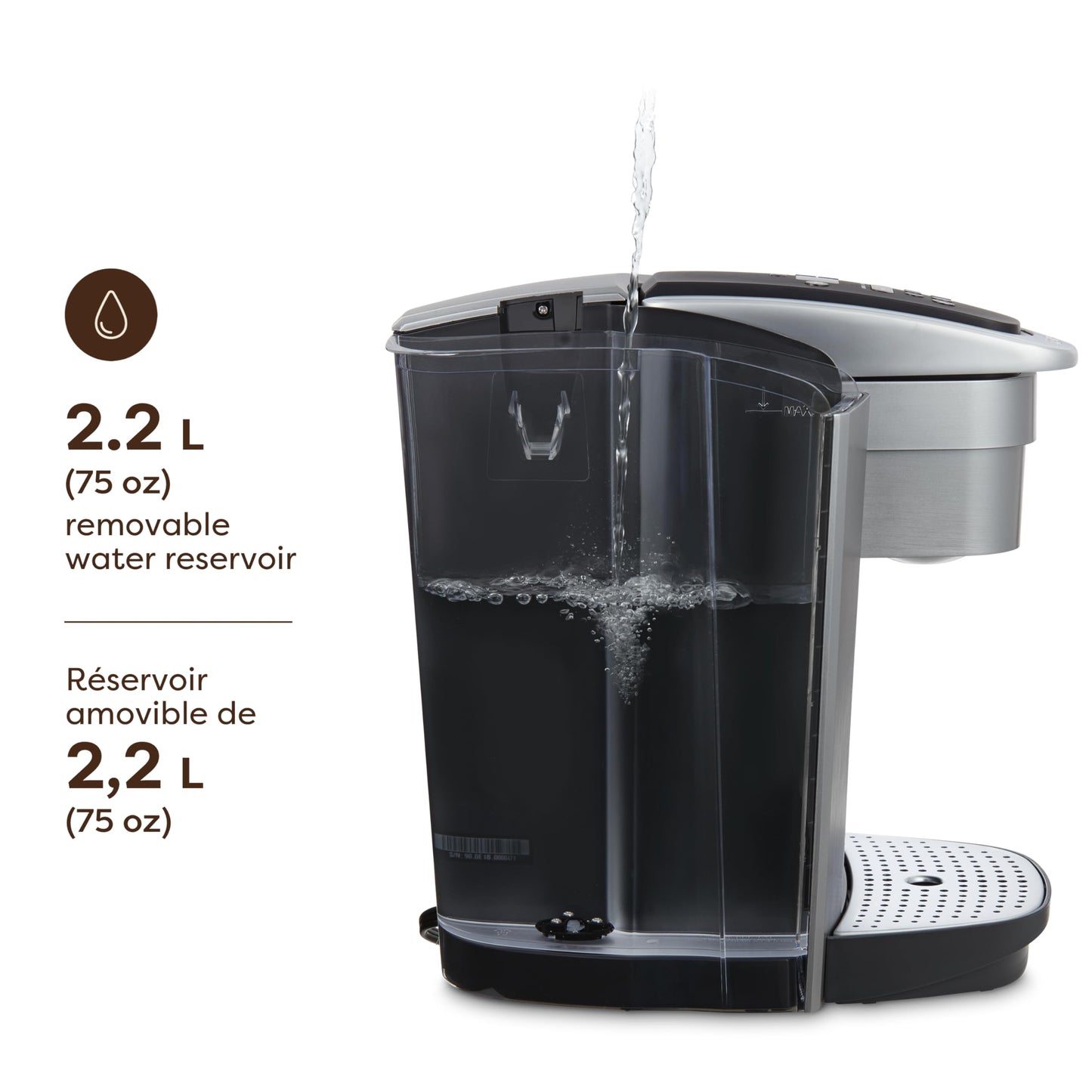 Keurig K-Elite Single Serve K-Cup Pod Coffee Maker, With Iced Brew Functionality And Quiet Brew Technology, Brushed Slate 🍁 All In One Marketplace Canada