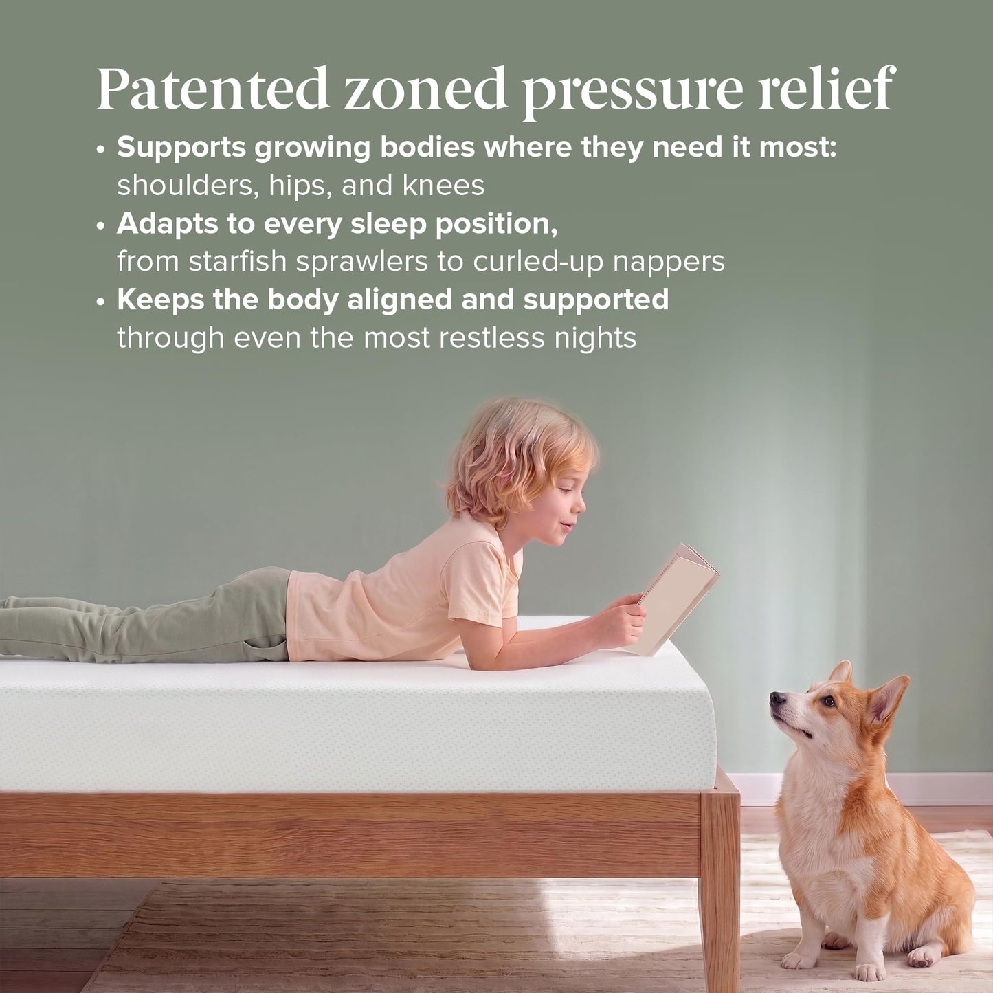 Zinus Twin Mattress - 6 Inch Green Tea Infused Memory Foam Mattress, Mattress in a Box, CertiPUR-US Certified Foam with Pressure Relief, 10-Year Warranty, Twin Size 🍁 All In One Marketplace Canada