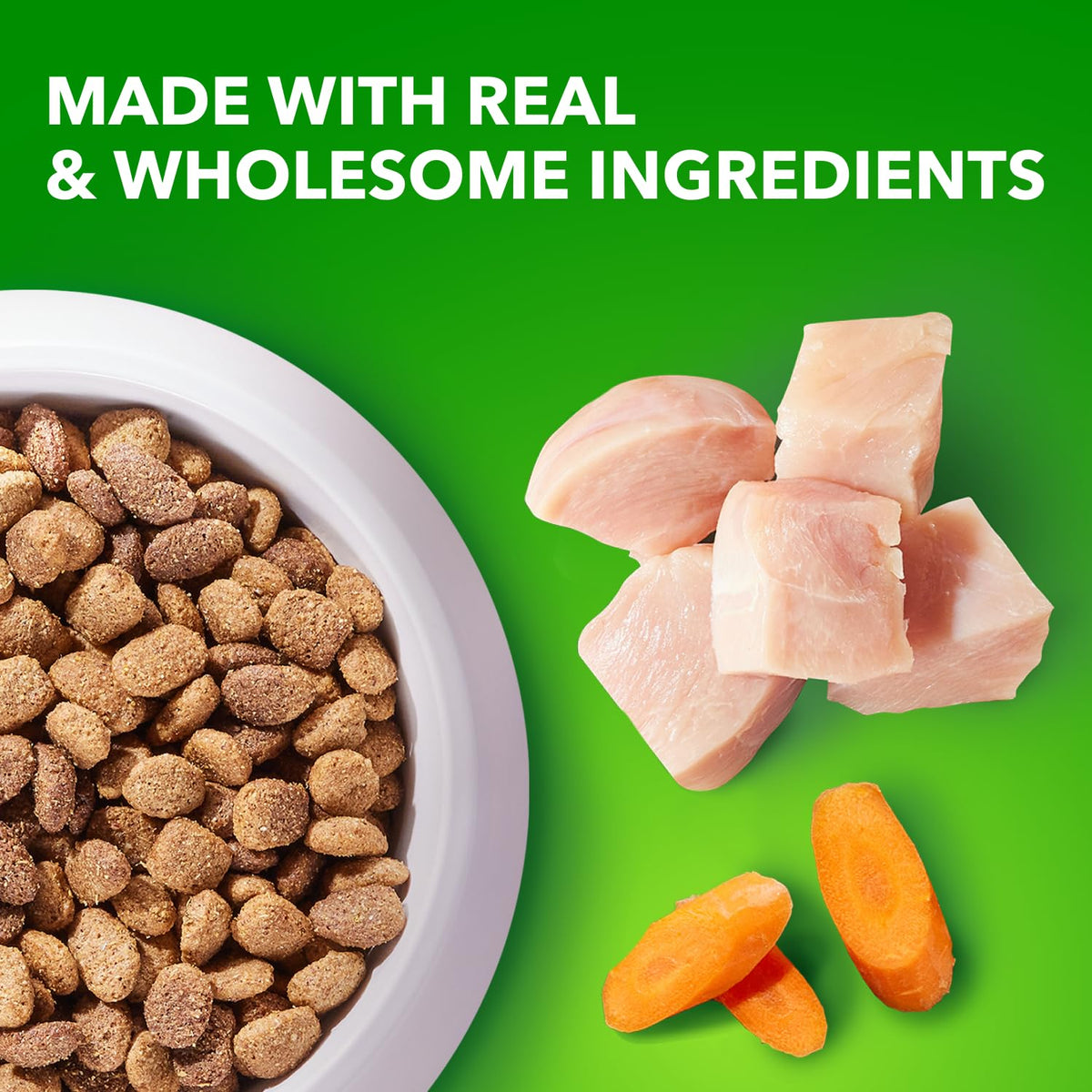 IAMS Proactive Health Minichunks Dry Dog Food – Crunchy Kibble for Adult Dogs – Chicken & Whole Grain Recipe – 13.61KG (30LB) Bag 🍁 All In One Marketplace Canada