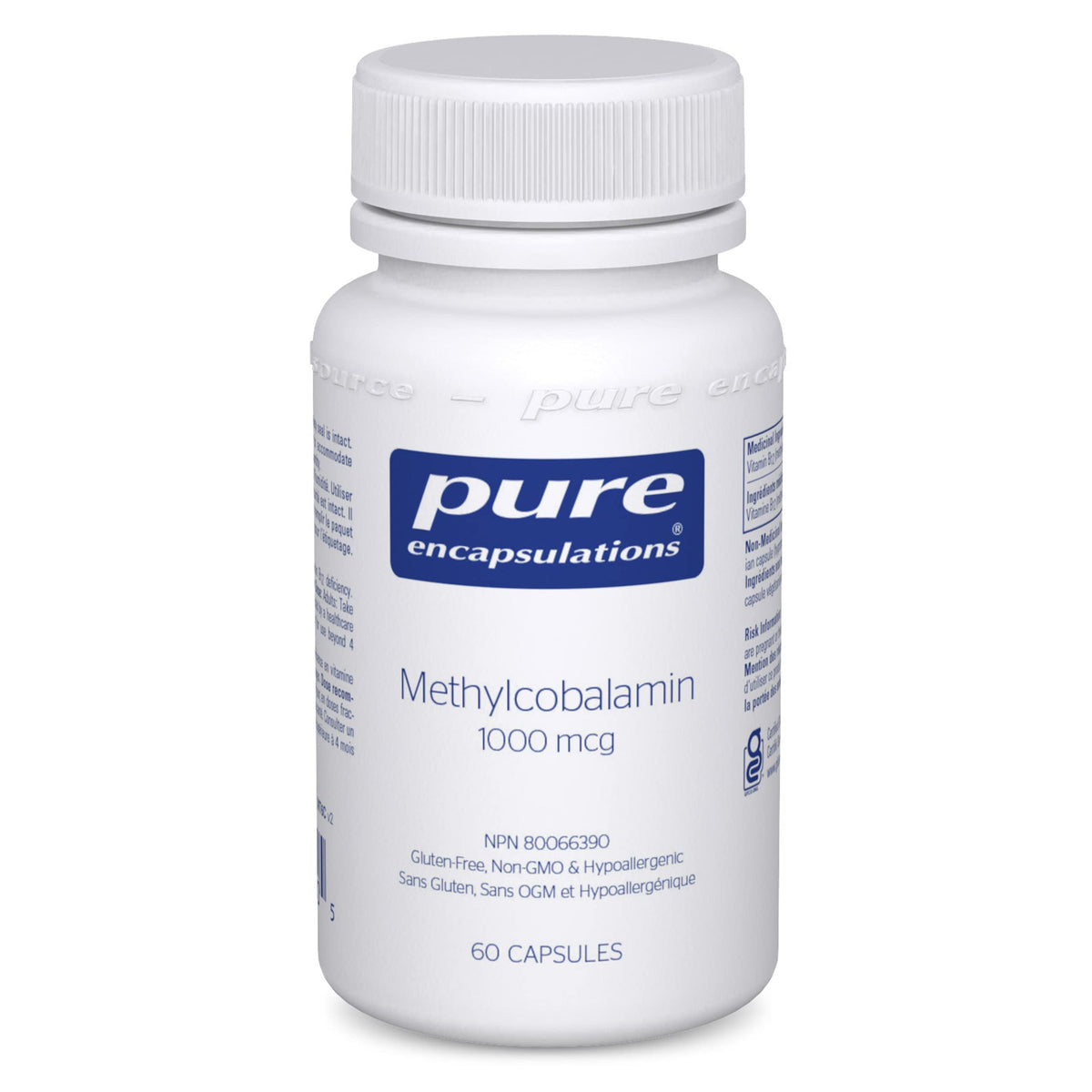 Pure Encapsulations Methylcobalamin 1,000 mcg - Vitamin B12 Supplement - Premium Vitamin B12 Capsules - 60 Capsules 🍁 All In One Marketplace Canada